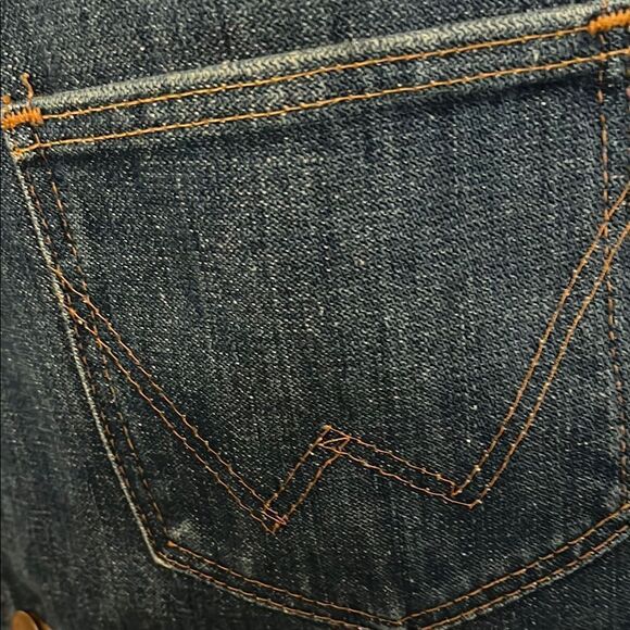 Vintage Wrangler Distressed Denim Sleeveless Button Closure Sherpa  Lining Vest - Picture 4 of 12